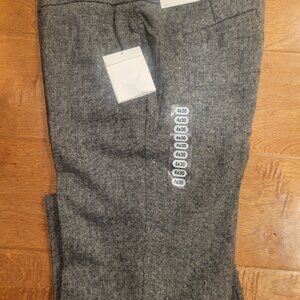 NWT Calvin Klein Sz 4 Women's Classic Fit Dress Pants Black/White